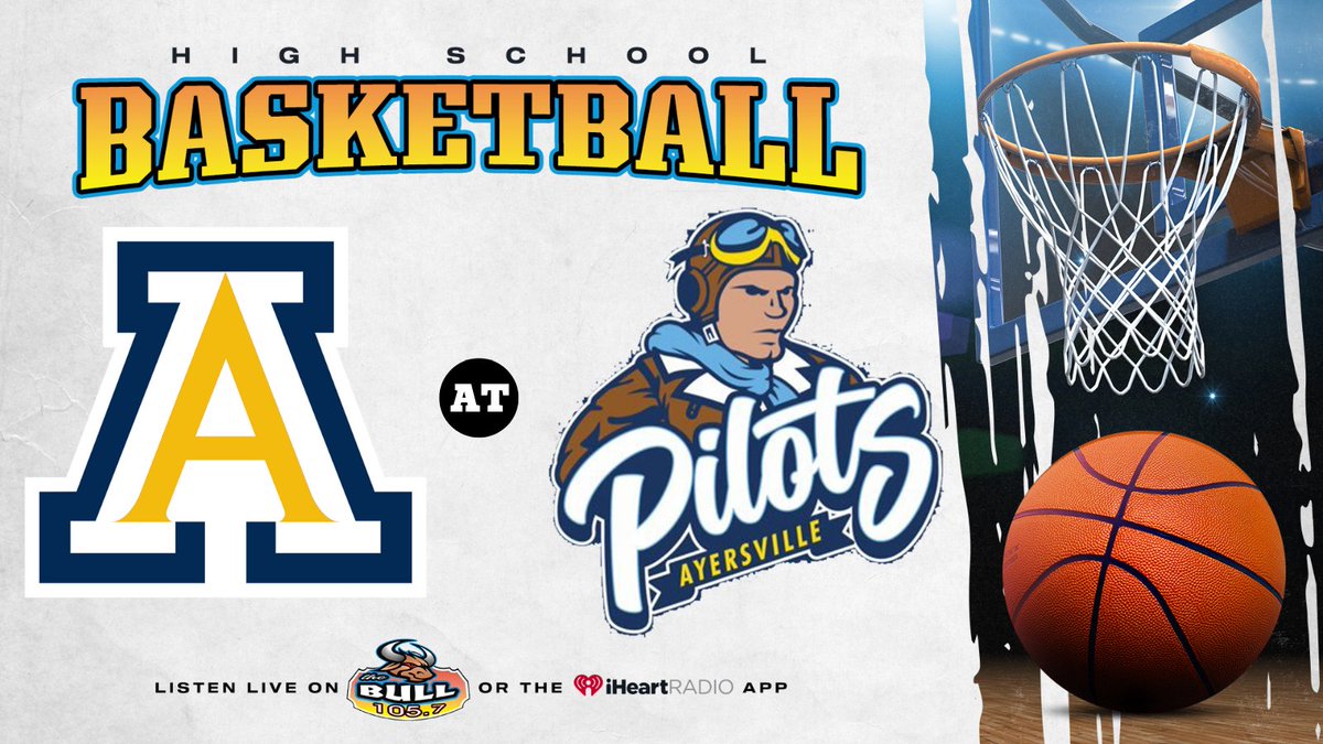 Listen tonight for high school hoops from Ayersville as Archbold visits The Hangar! Coverage starts at 7:15.

🎧 ihr.fm/1057thebull