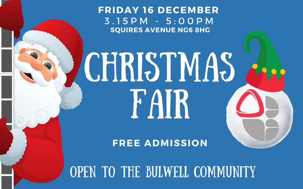 Get ready for the  return of <a href="/Bulwell_Academy/">The Bulwell Academy</a> Christmas Fair, open to all the Bulwell community, on Friday 16 December. Full details here: 
bulwellacademy.org.uk/the-bulwell-ac…...
If you would like to hold a stall at our fair, apply here:
forms.office.com/e/9nbDattr0B
All proceeds to <a href="/BBFoodbank/">Bestwood & Bulwell Foodbank</a>