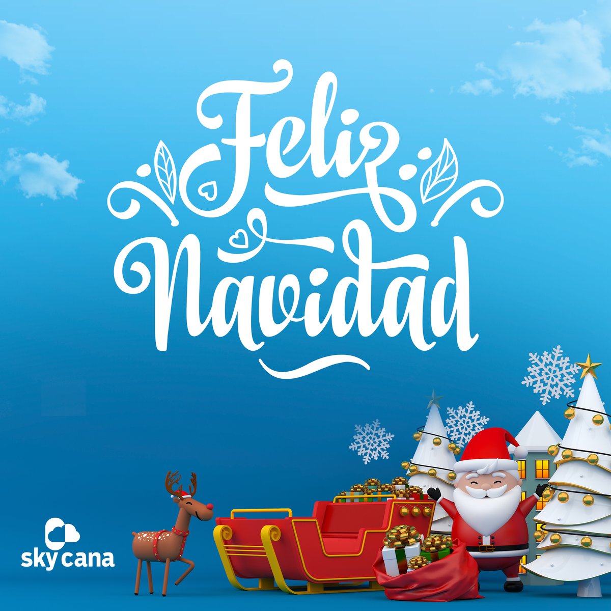 skycana's tweet photo. ¡Todo el equipo de #SkyCana les desea una #FelizNavidad !🎄🎁 Disfruta de estos momentos en familia compartiendo en alegría la época más bella del año✨ https://t.co/w6ia0AO1HN