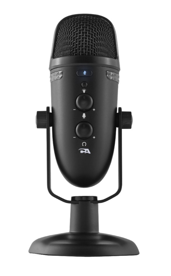 Need a desktop microphone so you sound better on podcasts, calls, and gaming? I check out the <a href="/CyberAcoustics/">Cyber Acoustics</a> MATTERHORN and find it's a solid option and has some cool light effects too: youtube.com/watch?v=Ocf_au… #microphone #matterhorn #cyberacoustics #usbmicrophone #audio