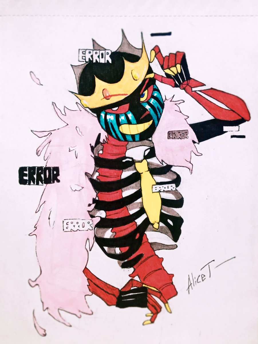 AliceTemnova's tweet photo. #errorsans #king https://t.co/ZY34xl2Vb8