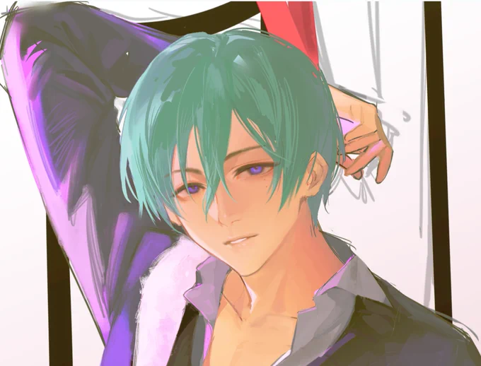 腿 