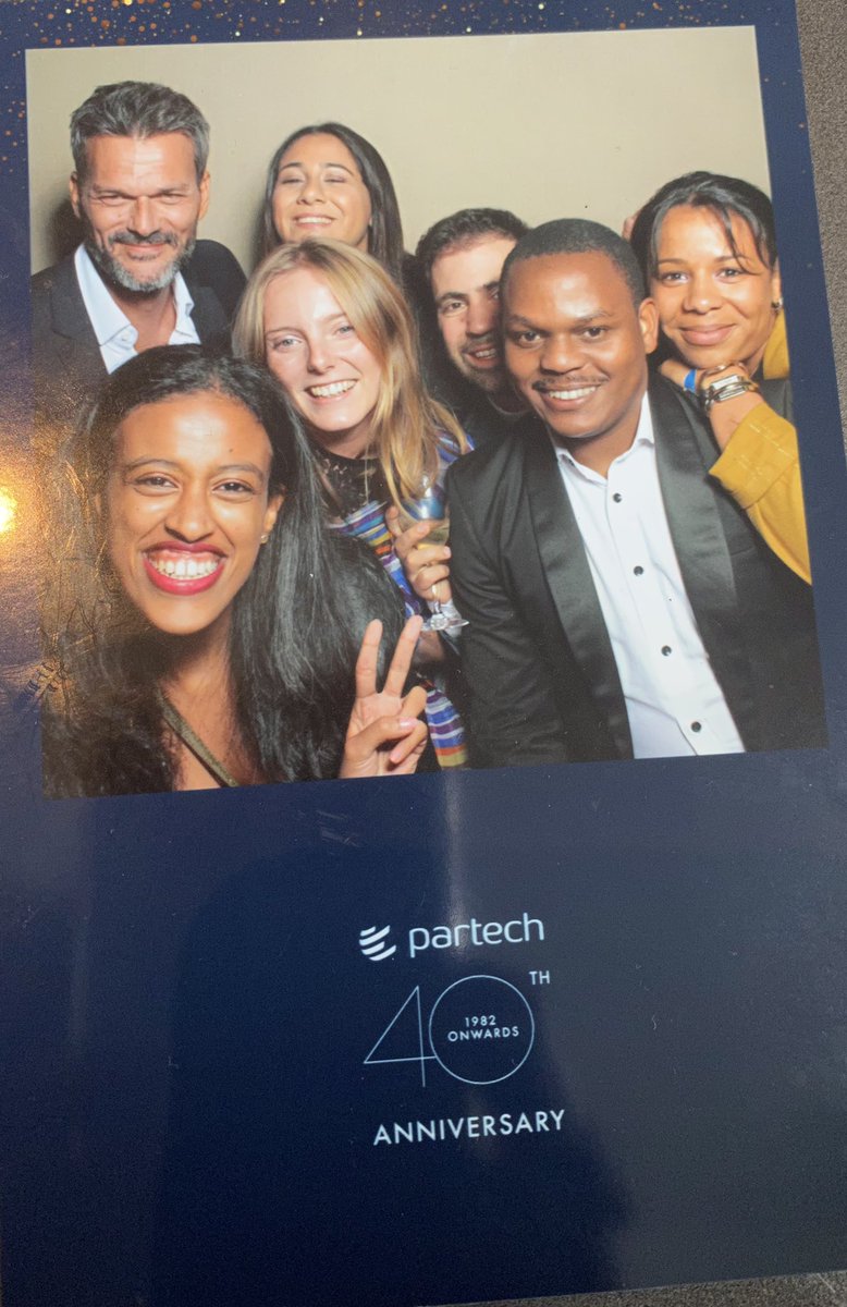 Spent the week in Paris with all the amazing humans of Partech &amp; our founders to celebrate the 40th anniversary of <a href="/PartechPartners/">Partech</a> ✨
