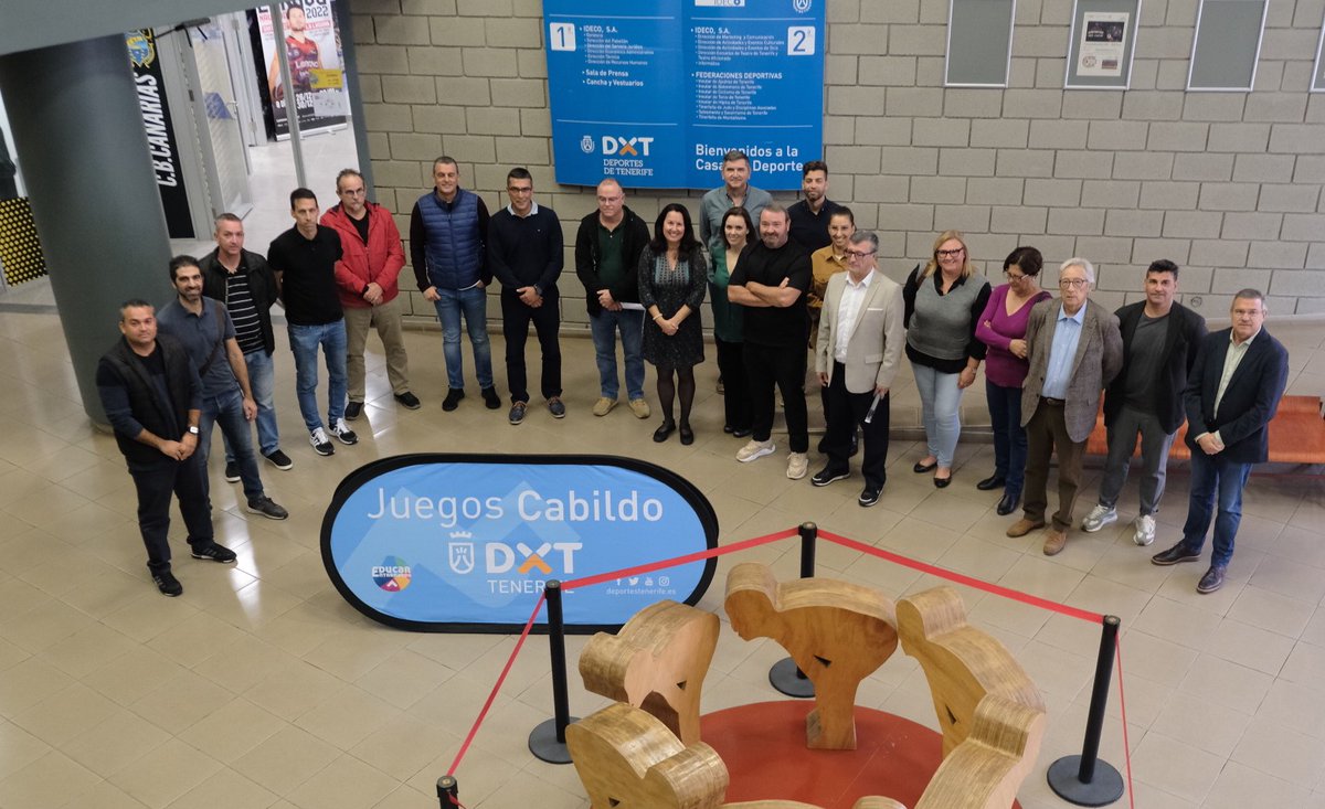 Hoy hemos presentado la XXXVI edición de los Juegos Cabildo, un proyecto de fomento del deporte base en el que participan jóvenes de 6 a 17 años en 30 modalidades deportivas

👏 ¡Que empiecen los #JuegosCabildoTF! 

📲 Más información: bit.ly/3Y91J8w