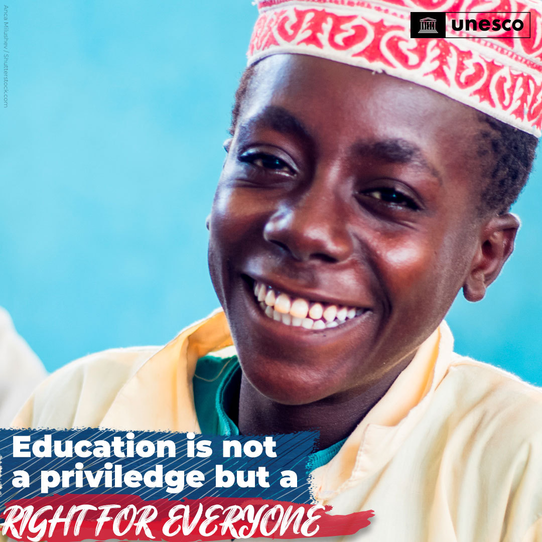 Education 2030 (@education2030un) on Twitter photo Quality education shouldn’t be limited to a privileged few. It must be accessible to everyone!
Has your country ratified <a href="/unesco/">UNESCO 🏛️ #Education #Sciences #Culture 🇺🇳</a>'s Convention against Discrimination in Education?
Check here 👉 unesco.org/en/education/r… #RightToEducation Quality education shouldn’t be limited to a privileged few. It must be accessible to everyone!
Has your country ratified <a href="/unesco/">UNESCO 🏛️ #Education #Sciences #Culture 🇺🇳</a>'s Convention against Discrimination in Education?
Check here 👉 unesco.org/en/education/r… #RightToEducation