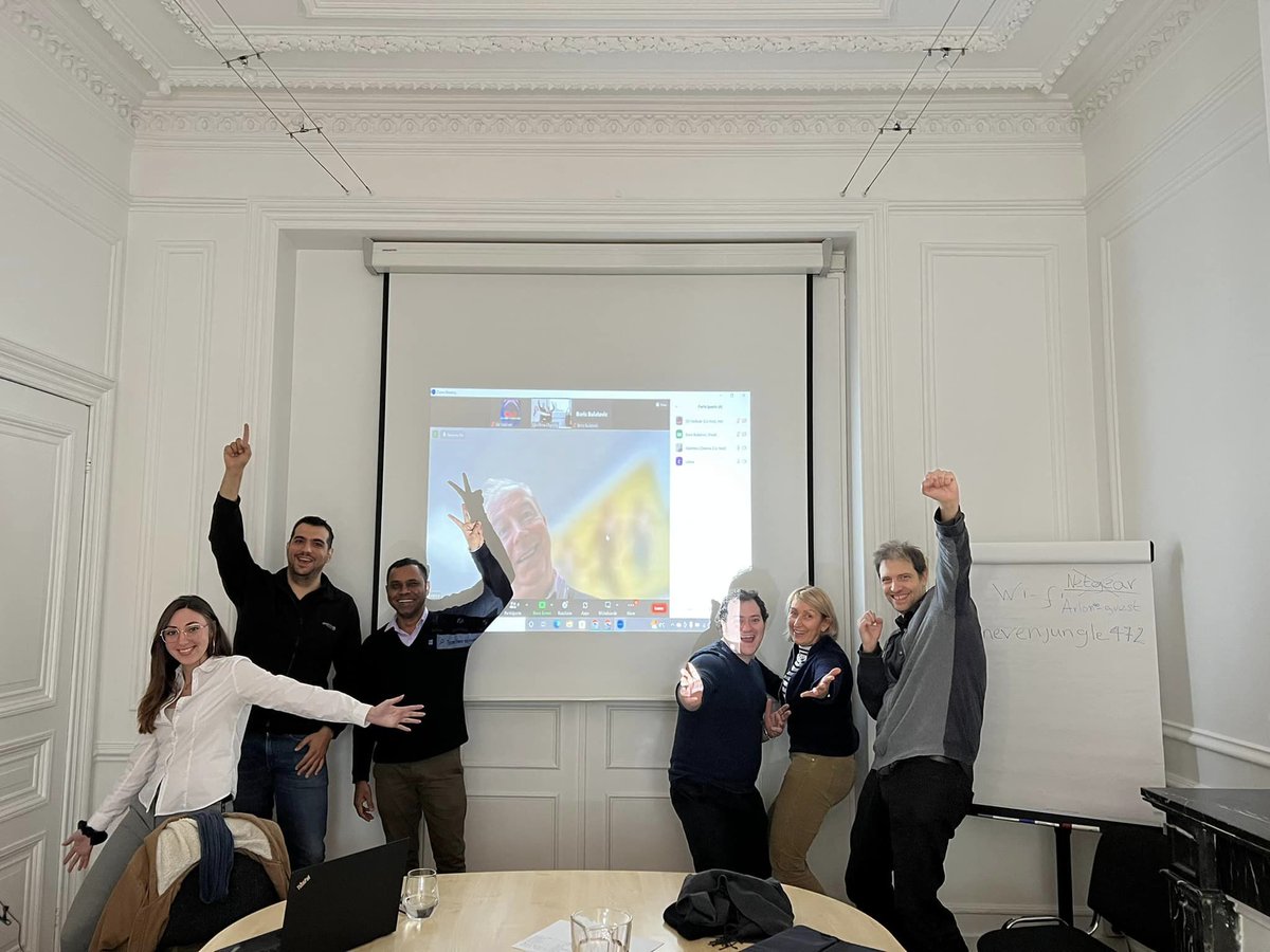 GridEdu's tweet photo. EfVET held the last #meeting in Brussels. The main goals of this conference are to assess the current state of the Work Packages in the #DigitalBalance project, define the final IOs and next steps to finalise the outputs allocated! #ErasmusPlus https://t.co/1vb7rM5c3i