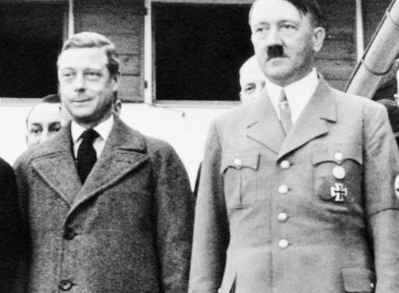 British Royal Family Not Racist?

Just a photo of King Edward VIII and his buddy.