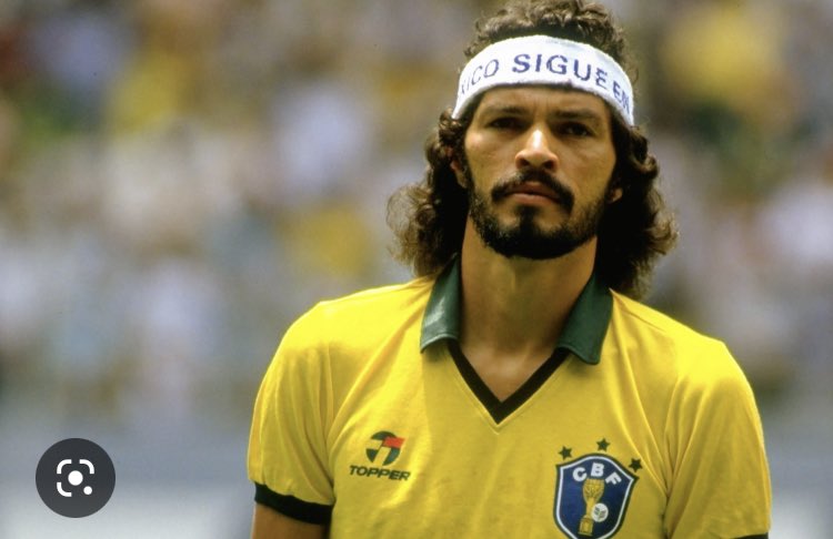 Just thinking about Brazil. Who doesn’t LOVE this fella!! RIP the great Socrates… #WorldCup #brazilvscroatia #Qatar2022 #BBCFootball #eng #Pele