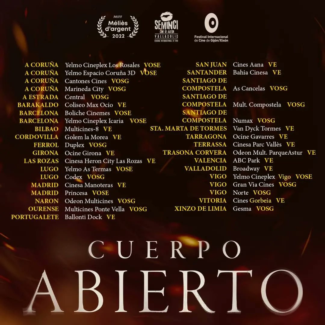 comareacast's tweet photo. Hoy se estrena en cines @ocorpoaberto dirigida por #AngelesHuerta y que es el debut profesional de nuestro joven actor #NicolásOtero con el personaje de #Clamores. Deseando que podáis conocer el talento y sensibilidad de Nicolás...
📸@mpereiro  
https://t.co/5B04vJaI9U https://t.co/QLURRZEnzB