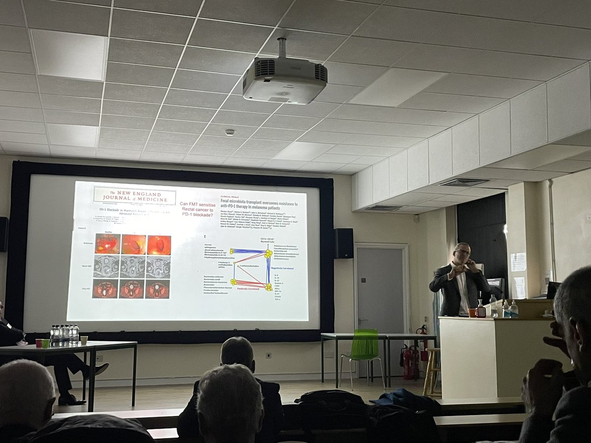 Caris Grimes (@carisgrimes) on Twitter photo Interaction of the microbiome with chemotherapy - resistance and sensitivity. Really interesting <a href="/ACPGBI/">@ACPGBI</a> talk by <a href="/bowelsurgeon/">James Kinross</a> at Chertsey Winter meeting <a href="/RSMcoloproct/">RSM Coloproctology Section</a> Interaction of the microbiome with chemotherapy - resistance and sensitivity. Really interesting <a href="/ACPGBI/">@ACPGBI</a> talk by <a href="/bowelsurgeon/">James Kinross</a> at Chertsey Winter meeting <a href="/RSMcoloproct/">RSM Coloproctology Section</a>