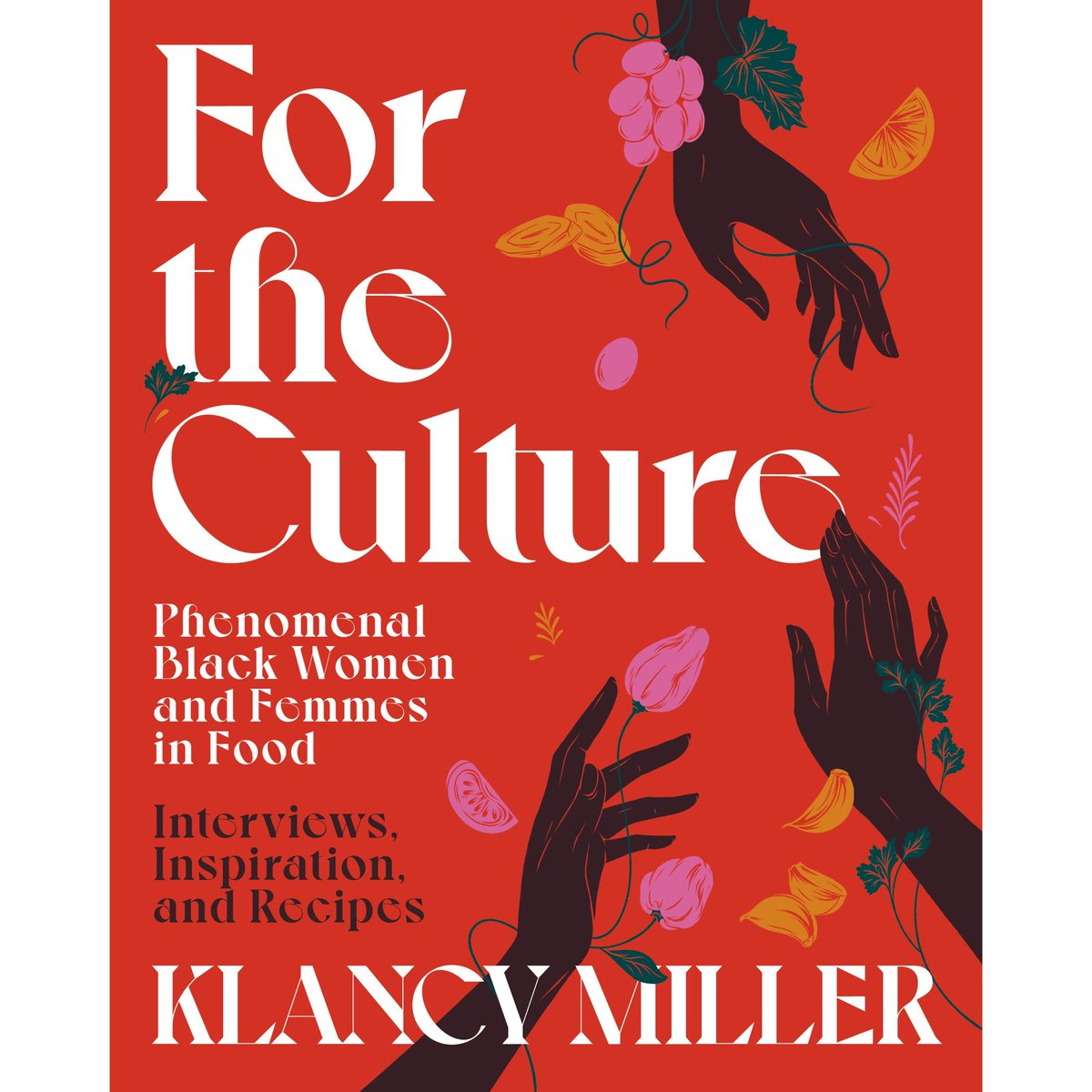 I’m thrilled to reveal the cover for my book, FOR THE CULTURE: PHENOMENAL BLACK WOMEN AND FEMMES IN FOOD. It features 66 interviews w/ Dr. Jessica Harris, Kia Damon, Sophia Roe & more, plus 48 recipes. It’s available for pre-order & in stores May 2, 2023. bit.ly/3XtFLgc