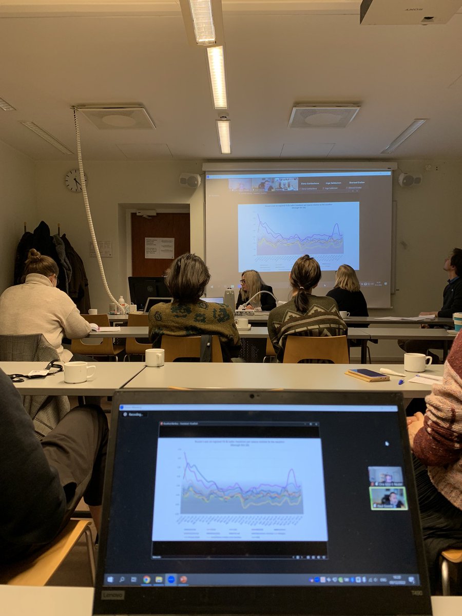 Elena_Holmgren's tweet photo. Oh I feel so lucky to listen to @jpaulgoode talking about his ongoing @RuMOR_CarletonU research again at the #ElMaRB conference. Very grateful he joined our roundtable online https://t.co/9gUuWwtBHG