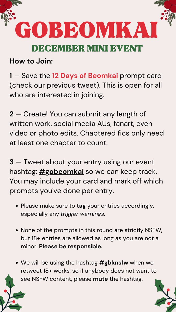 gobeomkai's tweet photo. our guidelines! ready to join? let's go beomkai~ https://t.co/6e3IpLfY2k