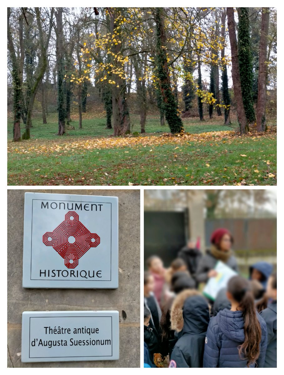 SoissonsCite's tweet photo. Classe patrimoine Saison 2
Cette année 2 autres classes vont travailler toute l'année sur le patrimoine de leur ville
Au programme du jour visite du théâtre antique et réalisation de masques https://t.co/cdqHAZ7E6N