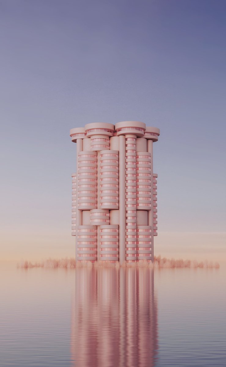 Torres Blancas is an icon of Spanish architecture, designed by Francisco Javier Sáenz de Oiza and completed in 1969. This is my reinterpretation of this monumental building…