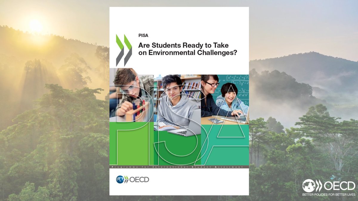 OECDEduSkills's tweet photo. #OECDPISA data shows that more than 2 out of 3 students in EVERY country and economy feel that they need to take care of our planet

How environmental science is taught and adapted to local contexts is important to help students take action

Find out more👉https://t.co/OSwwIEdk1C https://t.co/pECaY6anM0
