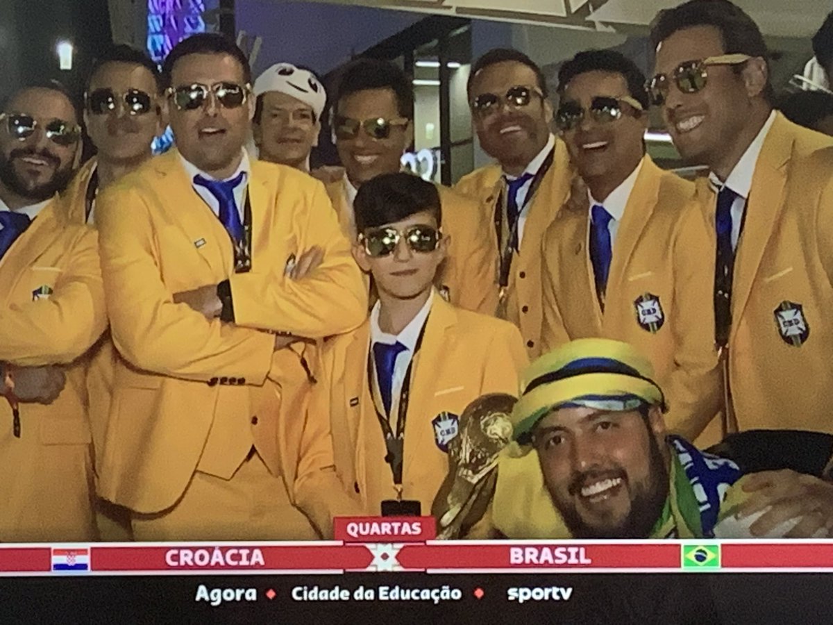 Watching the news and it appears Brazilian fans are pulling a gentleminions in today’s game