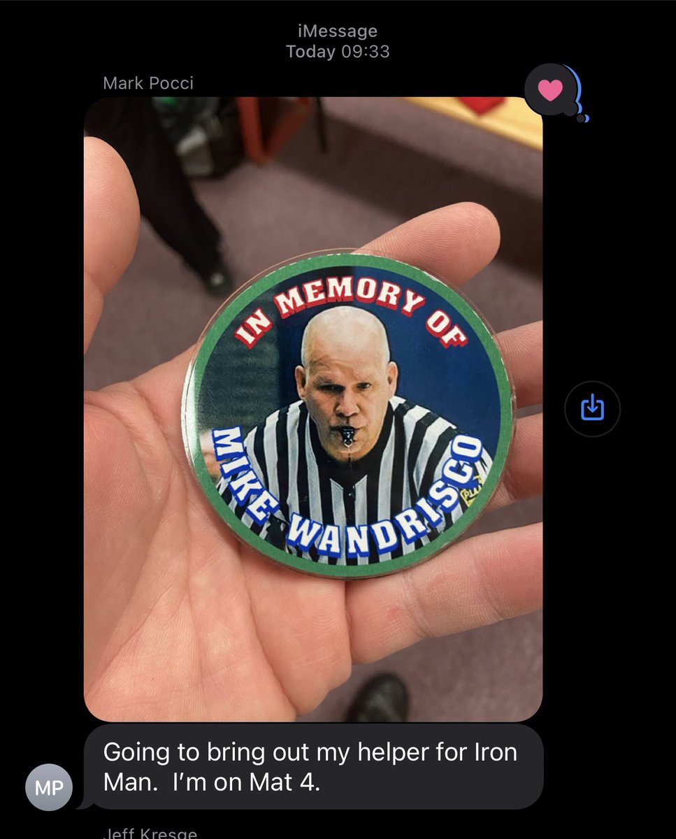 It’s going on 5 years and about a dozen times a year I get text like this. Mike’s gone but damn, he’s never far. #mikewandrisco