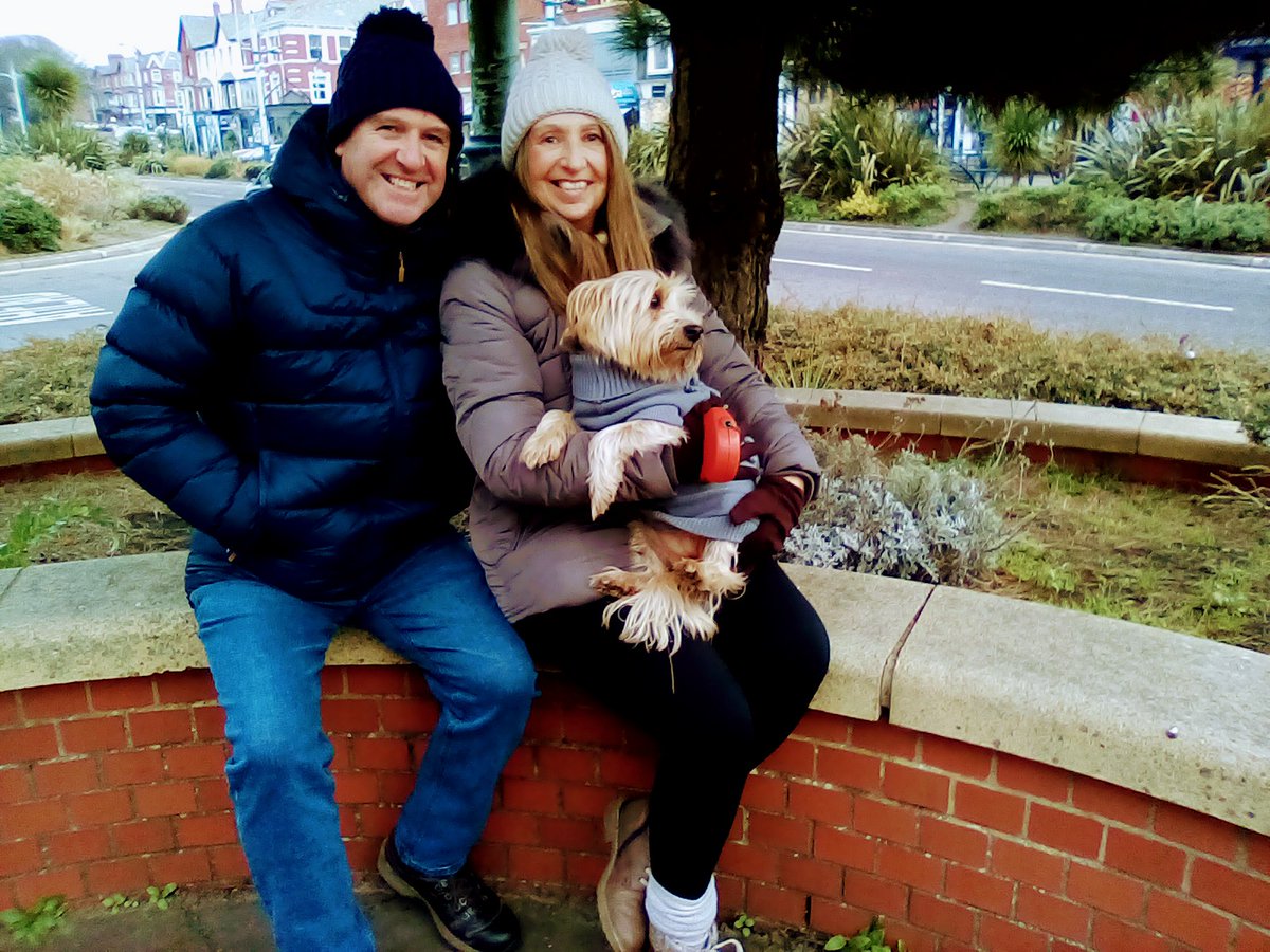 AndrewNoble16's tweet photo. Special big hugs loves from #Poppy πΎ to #AuntyJoJo & #UncleRuss @russinblack who ventured out from afar today to #walkandtalk with us today #thanks for my #Christmas stocking Daddy Andrew put away until the big day ππΎπβ luffs you loadz πΎ #pawsome πΎβ€οΈ my #GodMother πππ https://t.co/BOUoTT10LM