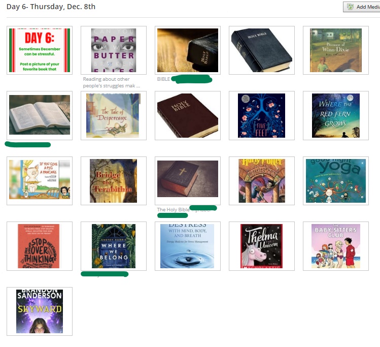 KlebLibrary's tweet image. The holidays can be stressful! These Bearcubs had some great suggestions to kick back and destress with a book! @KleinLibraries @KlebKISD #kleinlibraries