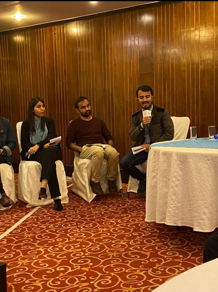 ZEESHANSHAHEER3's tweet photo. Mr @KamalHasnain625 presented his research paper at annual @HSF_Pakistan meetup. His topic was focused on Indus basin; "Sustainability of interprovincial transboubdary Indus basin water."He represented his institution @sess_iba at the meetup. @HSFFellows #annualmeetup https://t.co/Uiy4eonUch