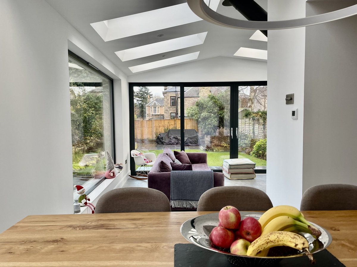 studioEASTuk's tweet photo. Filled with light and warmth, this contemporary extension project in #Perth has provided a new kitchen, dining and living space with a massive connection to the garden. Beautiful!
#architecture #extension #contemporary https://t.co/yDRz5M4SfV