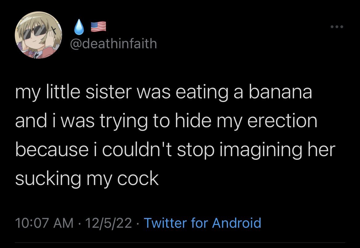 🩸🇺🇸 on Twitter: "Yes, it is me! She sucked my cock after I told her