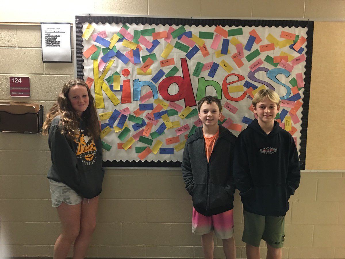 Positivity Project from Mrs McDonnell's Class..Kindness Board!