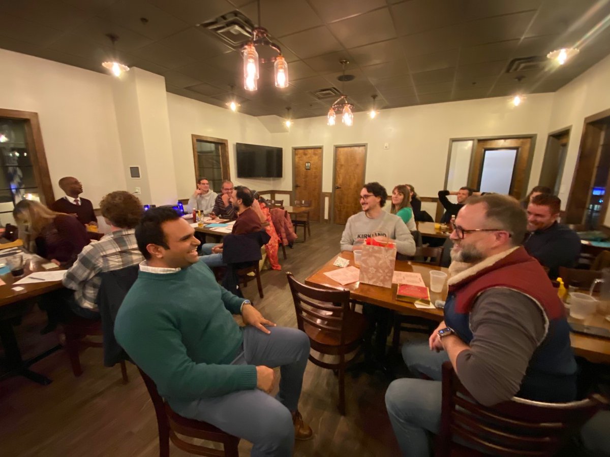 Always a fun time at the annual Holiday Quiz. The residents did a great job this year competing for prizes.