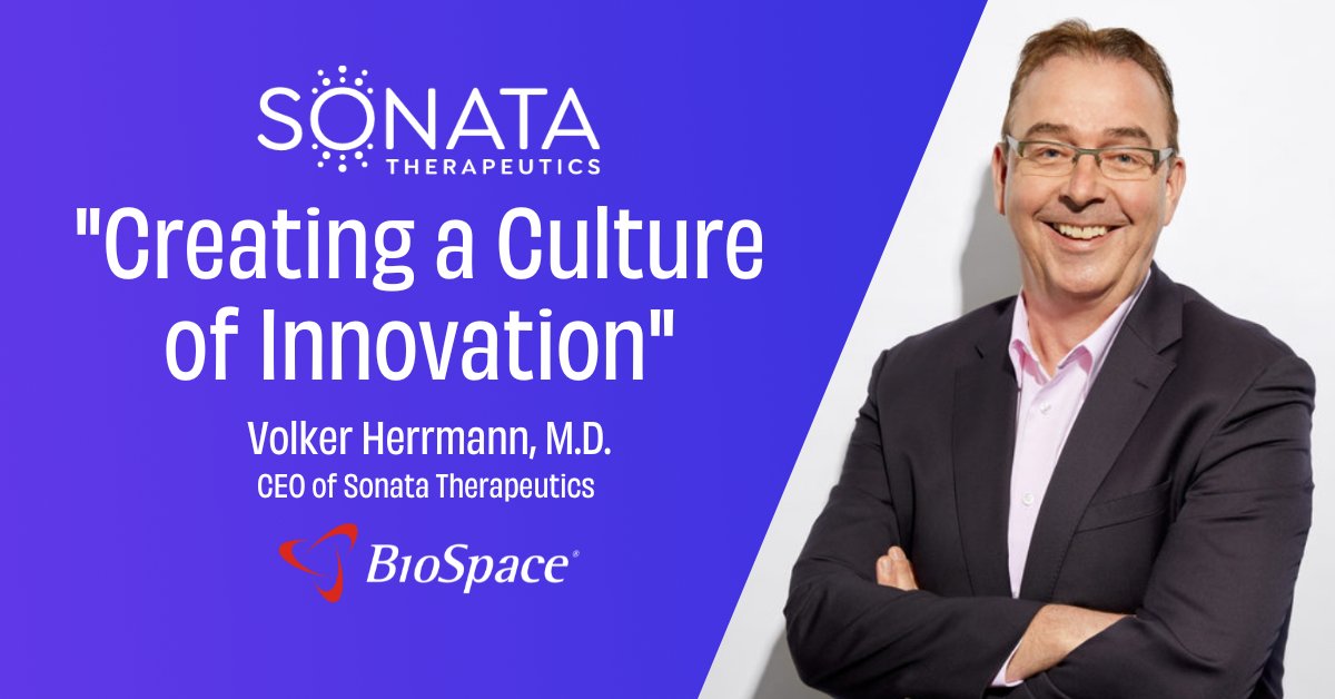 Our CEO, Volker Herrmann, MD, recently spoke with <a href="/GailLdutton/">gail dutton</a> at <a href="/biospace/">BioSpace</a> about creating a culture of #innovation in an unpredictable industry. Read the full article to learn more about his leadership philosophy here: bit.ly/3PcxwBn