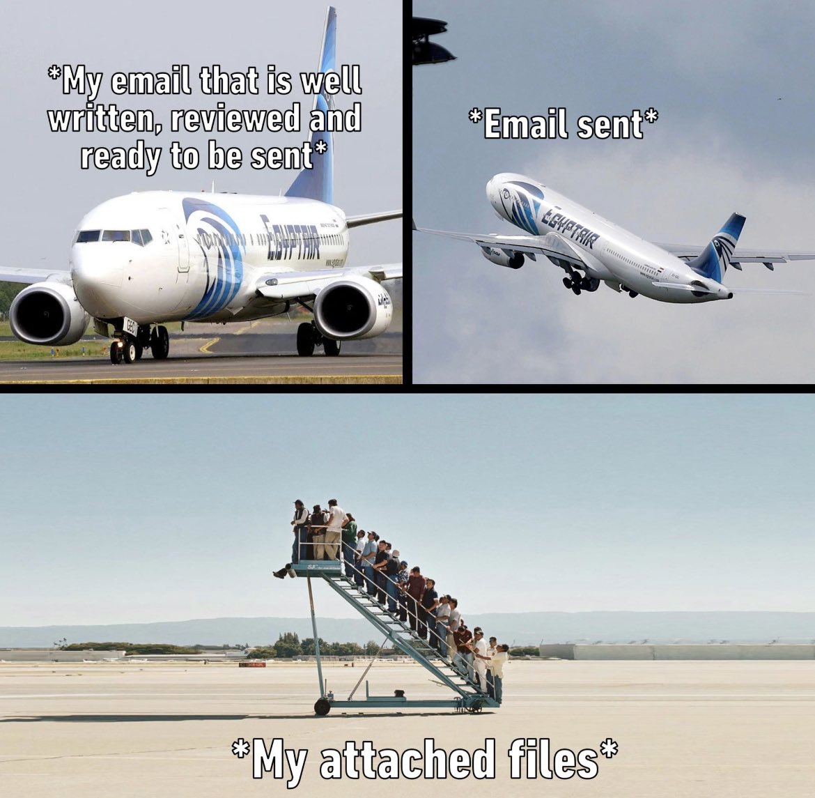 All the time. Though the ‘have you forgotten something?’ prompt from outlook is always welcomed 🫣