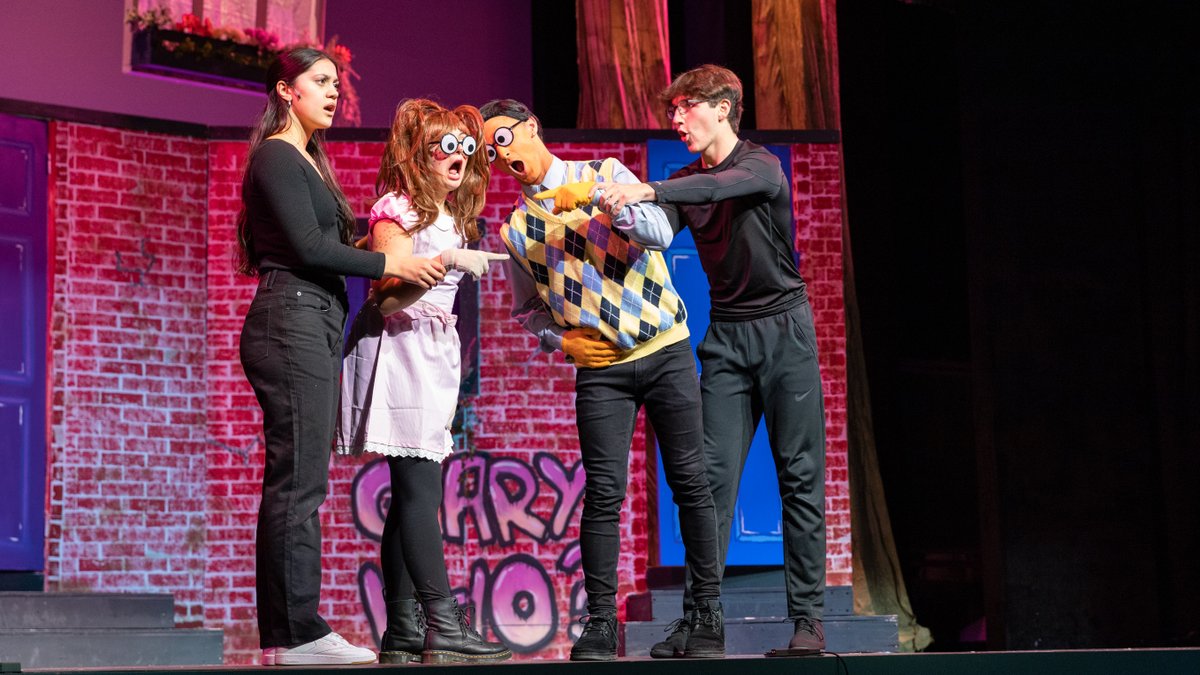 WoodlandHillsHS's tweet image. 🎵"There are fun things to do, but they can't come to you. So come on, let's go out and explore!" 🎵

Stop on down to Avenue Q tonight and tomorrow night at the Thomas G. Crone Auditorium. Showtime both nights is 7:30 p.m. Tickets are $8 at the door.

You don't want to miss this!