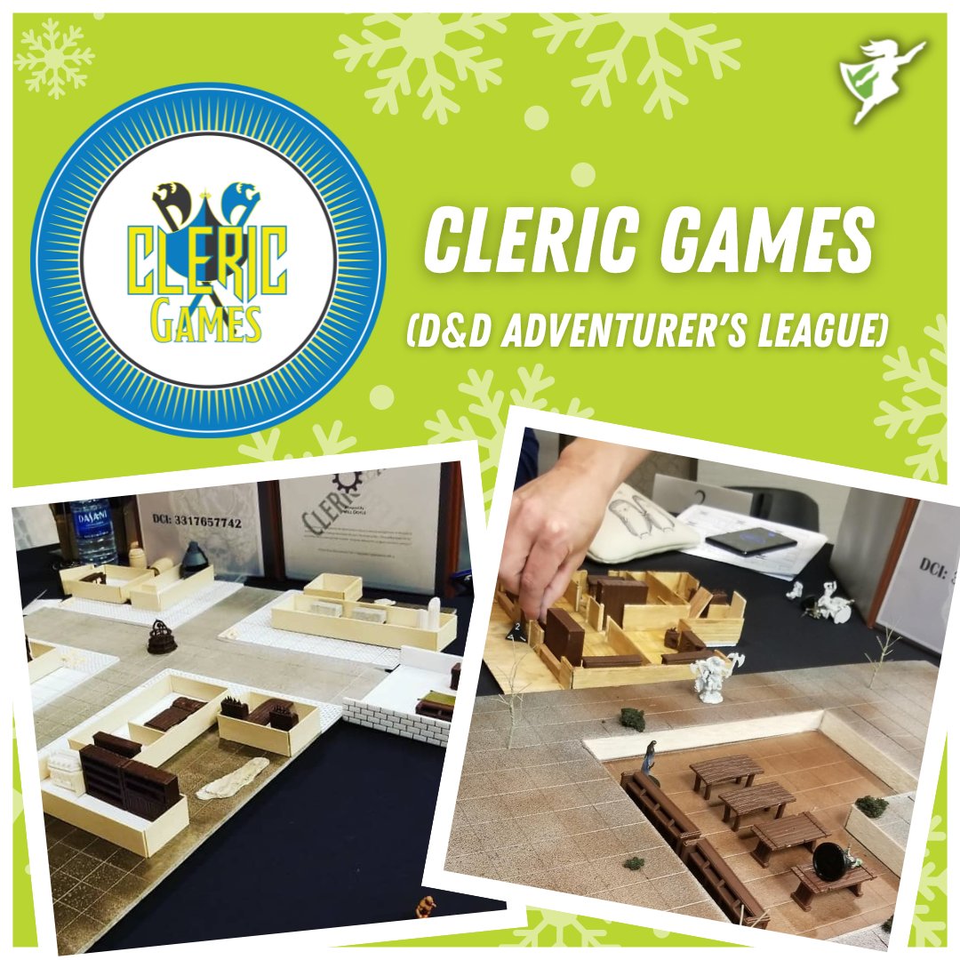 emeraldcitycon's tweet photo. #12DaysofECCC Get ready to have a holly jolly time at ECCC with the PNW’s Cleric Games (D&D Adventurer's League) 🎲 From adventures in Wildspace to Spelljammer content to Forgotten Realms and more, your adventure starts here, included in your ECCC
ticket: https://t.co/DGAhLo5tsH https://t.co/CSWqlmE4iW