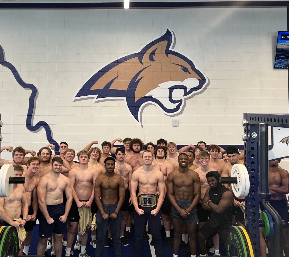 The future of <a href="/MSUBobcats_FB/">Montana State Football</a> is bright! Developmental group has been crushing it all year. Really appreciate these guys for buying in and only beginning their journey to become Bobcat Built. Congrats to <a href="/LoganFrederic18/">Logan Fredericksen</a> for winning the Developmental Lifter of the Year!