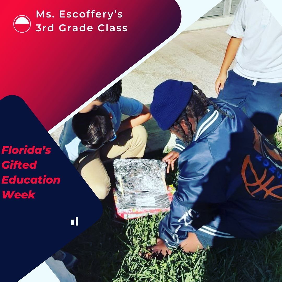 city_leisure's tweet photo. Ms. Escoffery’s 3rd Grade Gifted/Advanced class… Showing us how to make SOLAR OVENS! #smoresanyone🍫🔥 #solarovens #3rdgrade #stemeducation #stemactivities #lck8dolphins #lck8 #lck8family #mdcpsgiftededweek https://t.co/SHJQPb2qws