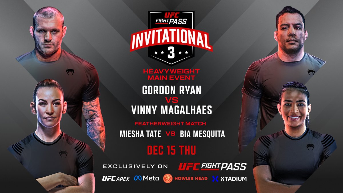 UFCFightPass's tweet photo. GRAB YOUR TICKETS TODAY!!!

https://t.co/8hxTtTUBjA https://t.co/dFojhVOFsW