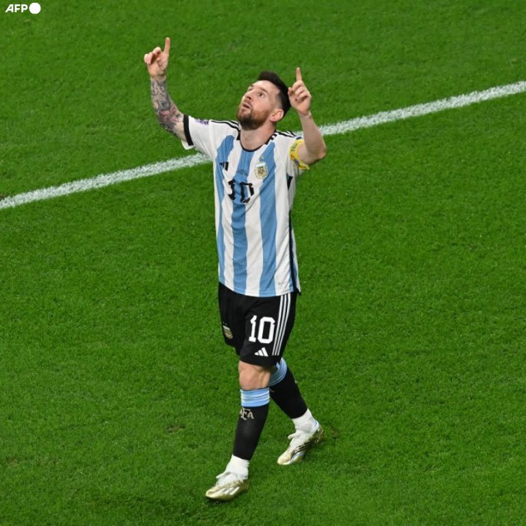 Football god Lionel Messi sees gaps in places ordinary people dont. GOAT