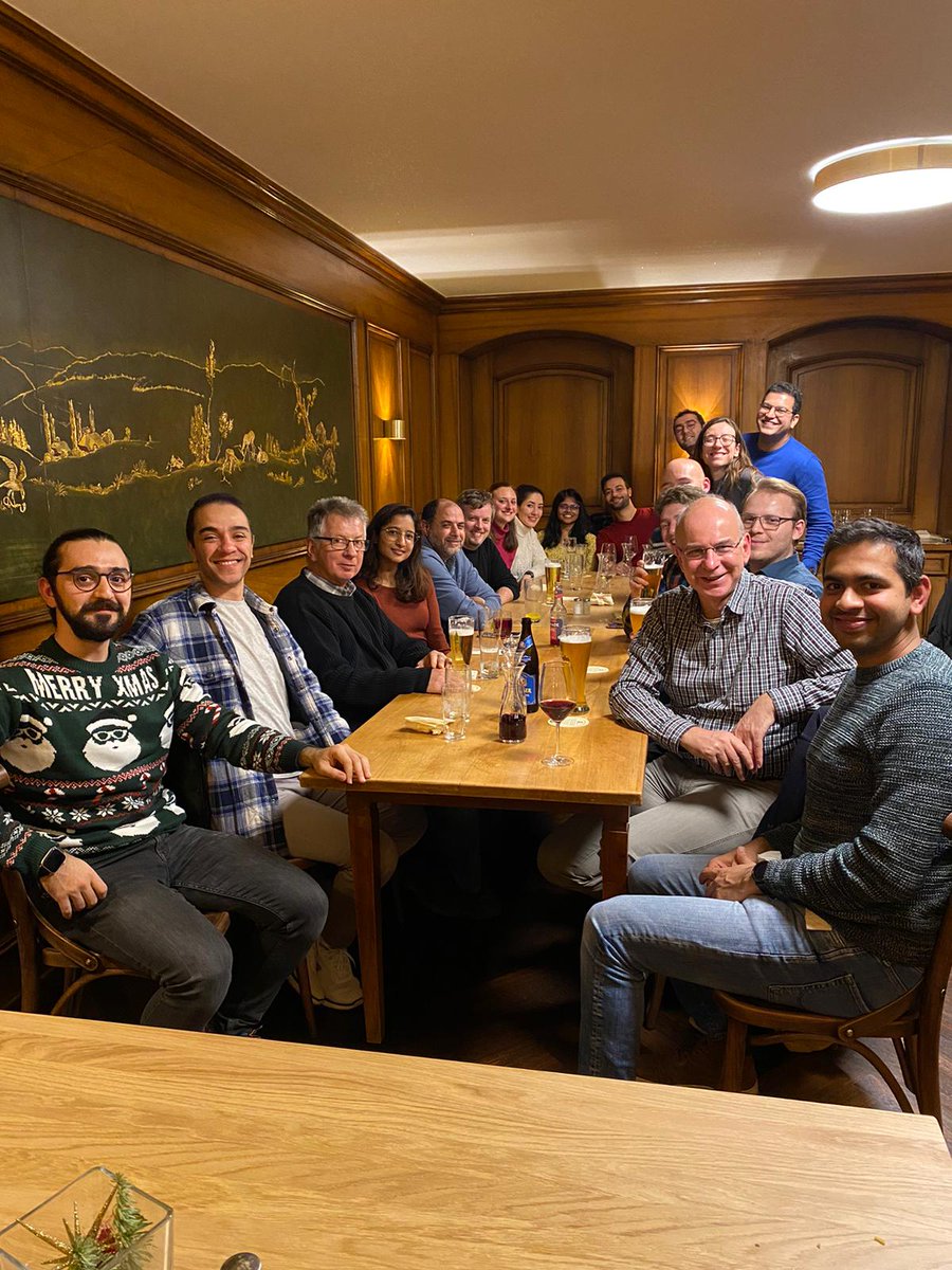 LauraMComella's tweet photo. Enjoying the last bit of 2022 and planning 2023 at the Christmas Party of the KvM Group #IMTEK, @UniFreiburg
with @MarkSchepperle, @AnjanBhatKashekodi, @UttungaShinde, @NeginSherkat, @ArminJamali, @RezaSaberi and many more. #university #ChristmasParty https://t.co/K3FB2AB7jE