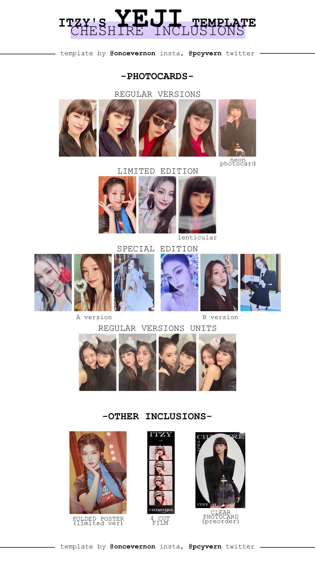 35枚！itzyイェジトレカセット ITZY イェジ トレカセット - メルカリ