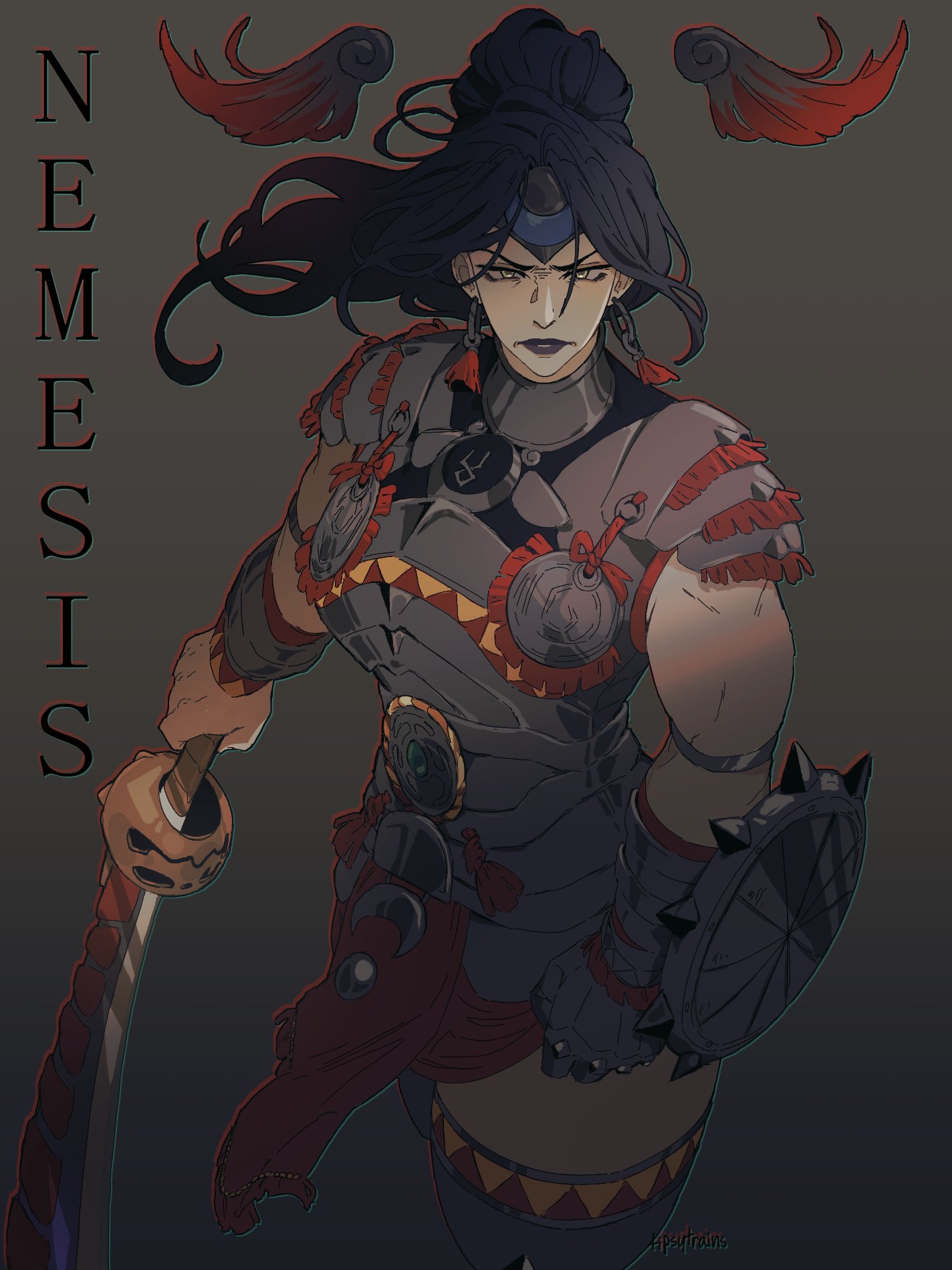 Nemesis from the Hades II trailer! (art by me, @shiroganejpg) :  r/HadesTheGame