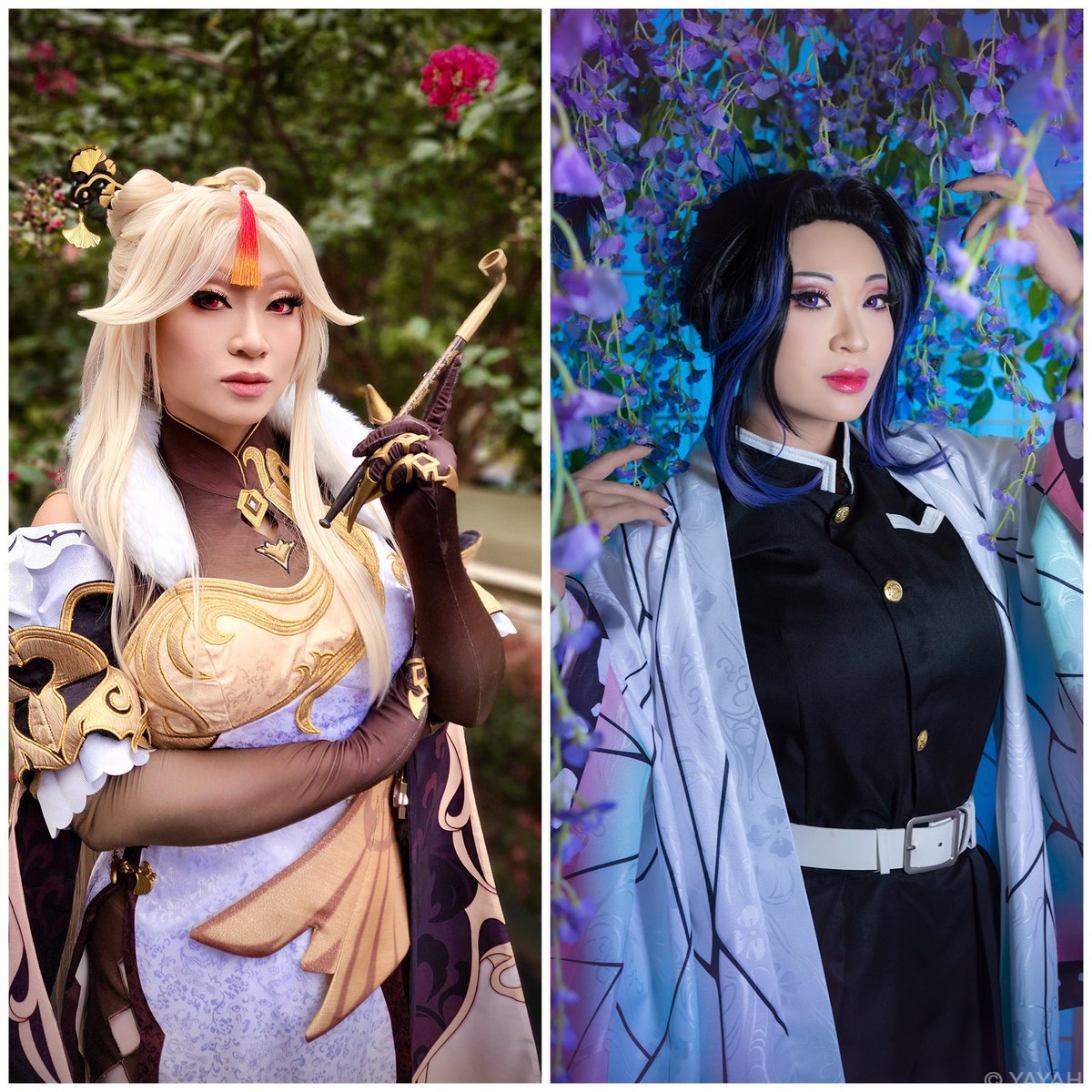 Heading out to <a href="/cosplay_expo/">Cosplay Expo is DECEMBER 8-10! VEGAS! Almost time.</a> in Las Vegas! I ended up packing Ningguang for Sat and Shinobu for Sun to match <a href="/TineMarieRiis/">Tine Marie Riis aka Tiny 🩷</a>’ Mitsuri! 🦋☺️🌸