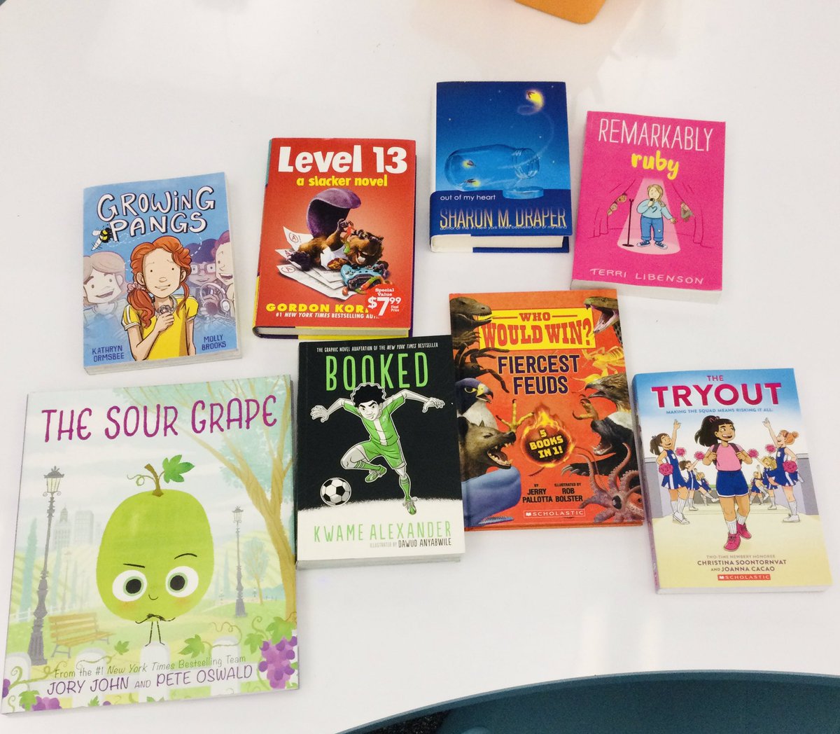Thank you, FCPTA, for these amazing books! #FCPTA #WhatMakesFCSpecial #OJRFC