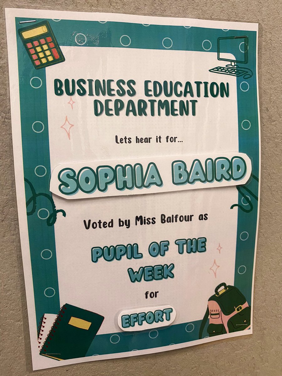 HarrisBusEd's tweet image. Huge well done to our Business Pupils of the Week ⭐️🤩😁
