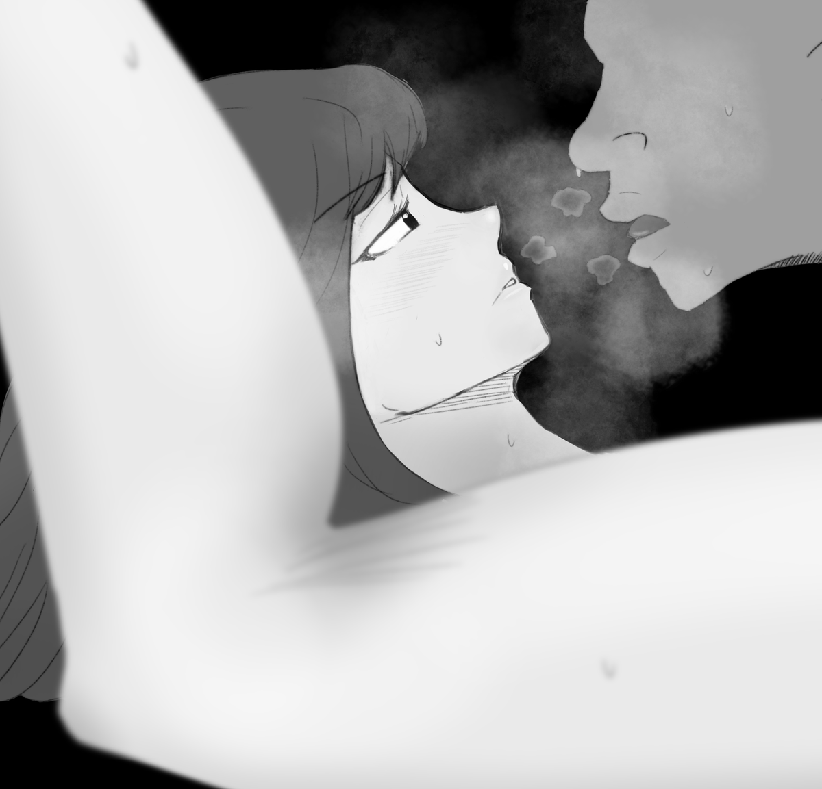 OneKingInHeaven's tweet photo. Only inches apart https://t.co/OE9szHzZje