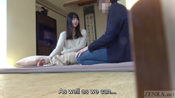 Zenra Subtitled Jav On Twitter Before His Wife Goes All The Way With