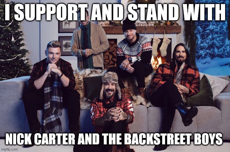 💪🏼💪🏼💪🏼💪🏼 #IStandWithNickCarter #BackstreetBoys #NickCarter <a href="/nickcarter/">Nick Carter</a>