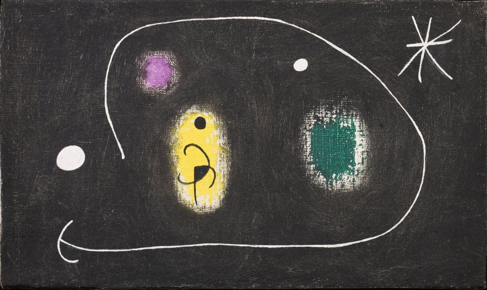 📝 #MiróQuotes «Je crois que les seules personnes qui comptent sont celles qui vivent et mettent leur sang et leur âme dans la ligne la plus tenue ou le point le plus petit.»

🎨 L'Espoir du navigateur I, #JoanMiró, 1968. #FundacióMiró, #Barcelona. Successió Miró, 2022.