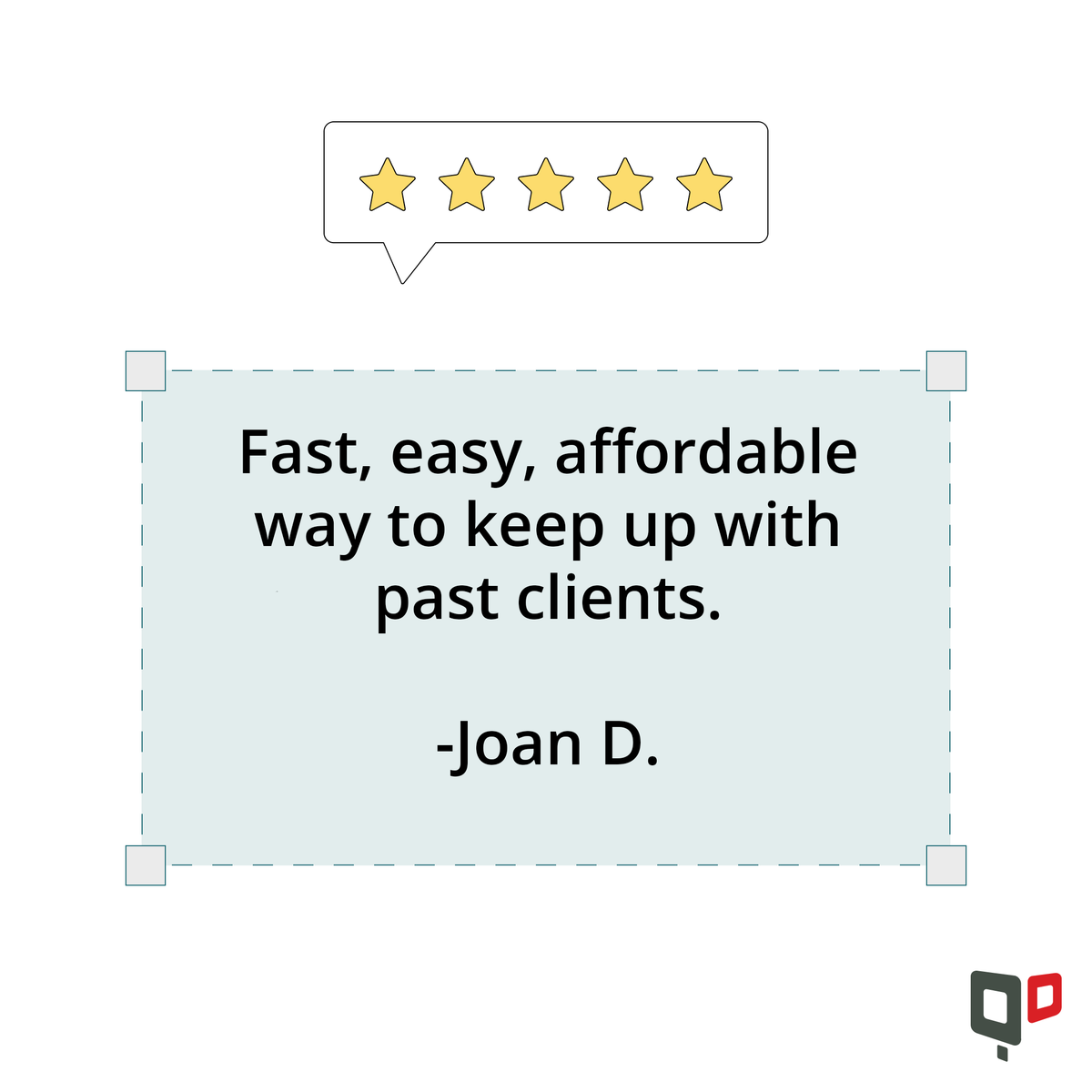 QuantumDigital's tweet image. We love hearing from our customers. Thank you Joan for your feedback on Client Follow-Up!

Learn more:bit.ly/3TjxGY0

#realestatemarketing #smallbusinessmarketing #clientfollowup #directmail
