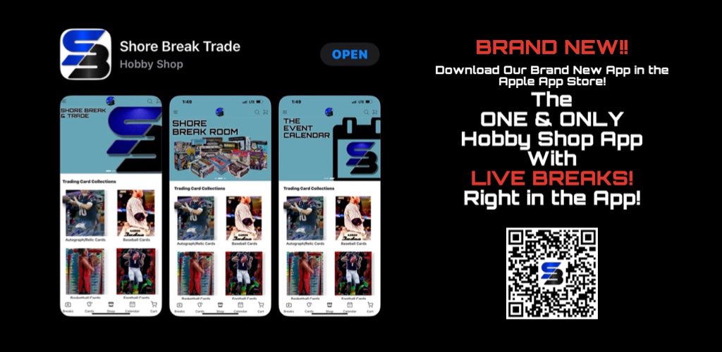 Shorebreaktrade's tweet photo. Download the BRAND NEW Shore Break Trade App! Join and watch Live Breaks right in the APP!!! https://t.co/eXUWrs2FET