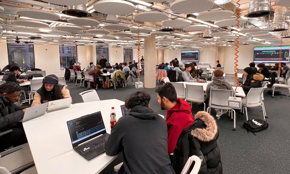 nour_albaarini's tweet image. What an amazing Friday, our #python_programming 24 hours hackathon started at 5pm today and our #enthusiastic students started bringing out the #creativity and show how #talented they are.
@AAneiba @bcucebe @CEBEenterprise
@BCUComputing @MyBCU